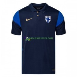 Finland Trøje Euro 2020 Udebane Kort ærmer ,Mænd