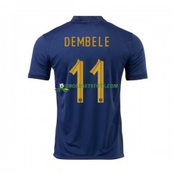 Frankrig Trøje Dembele 11 Hjemmebane World Cup 2022 Kort ærmer ,Mænd Frankrig Trøje Dembele 11 Hjemmebane World Cup 2022 Kort ærmer ,Mænd