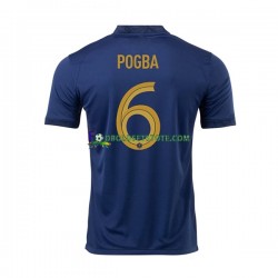 Frankrig Trøje Pogba 6 Hjemmebane World Cup 2022 Kort ærmer ,Mænd Frankrig Trøje Pogba 6 Hjemmebane World Cup 2022 Kort ærmer ,Mænd