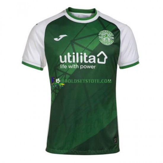 2022-2023 Hibernian Trøje Hjemmebane Kort ærmer ,Mænd