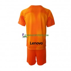 2022-2023 Inter Milan Trøje Målmand 4. Valg Kort ærmer ,Børn Fodboldsæt