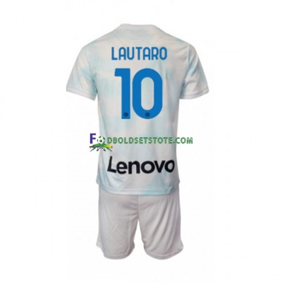 2022-2023 Inter Milan Trøje Lautaro Martinez 10 Udebane Kort ærmer ,Børn Fodboldsæt 2022-2023 Inter Milan Trøje Lautaro Martinez 10 Udebane Kort ærmer ,Børn Fodboldsæt