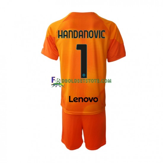 2022-2023 Inter Milan Trøje Samir Handanovic 1 Målmand 4. Valg Kort ærmer ,Børn Fodboldsæt 2022-2023 Inter Milan Trøje Samir Handanovic 1 Målmand 4. Valg Kort ærmer ,Børn Fodboldsæt