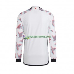 Japan Trøje Udebane World Cup 2022 Lange ærmer ,Mænd