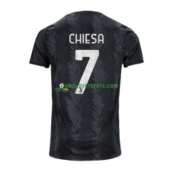 2022-2023 Juventus Trøje Chiesa 7 Udebane Kort ærmer ,Mænd