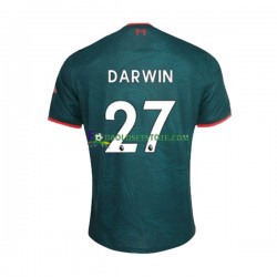 2022-2023 Liverpool Trøje Darwin Nunez 27 3. Valg Kort ærmer ,Mænd