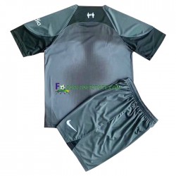 2022-2023 Liverpool Trøje Målmand Udebane Kort ærmer ,Børn Fodboldsæt