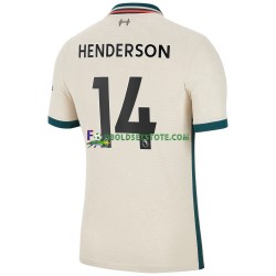 Liverpool Trøje Henderson 14 Udebane 2021-2022 Kort ærmer ,Mænd