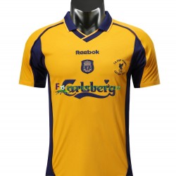 Liverpool Trøje 2000-2001 Retro Udebane Kort ærmer ,Mænd