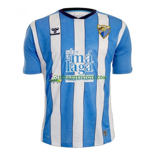 2022-2023 Málaga CF Trøje Hjemmebane Kort ærmer ,Mænd