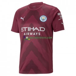 2022-2023 Manchester City Trøje Målmand Hjemmebane Kort ærmer ,Mænd