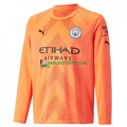 2022-2023 Manchester City Trøje Målmand 3. Valg Lange ærmer ,Mænd