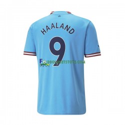 2022-2023 Manchester City Trøje Haaland 9 Hjemmebane Kort ærmer ,Mænd