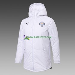 Manchester City Hvid Trænings Vindjakker ,Mænd