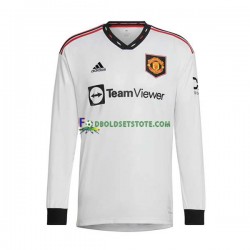 2022-2023 Manchester United Trøje Udebane Lange ærmer ,Mænd