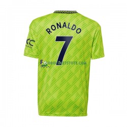2022-2023 Manchester United Trøje Cristiano Ronaldo 3. Valg Kort ærmer ,Mænd