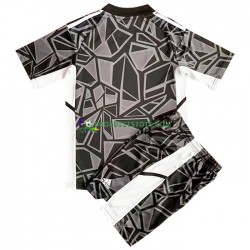 2022-2023 Manchester United Trøje Målmand Udebane Kort ærmer ,Børn Fodboldsæt