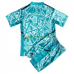 2022-2023 Manchester United Trøje Målmand 3. Valg Kort ærmer ,Børn Fodboldsæt