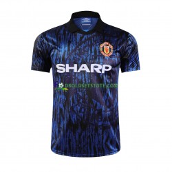 Manchester United Trøje 1993 Retro Udebane Kort ærmer ,Mænd
