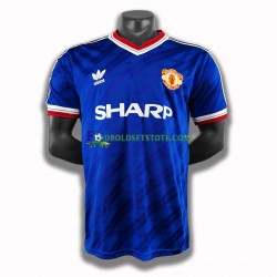 Manchester United Trøje 1986 Retro 3. Valg Kort ærmer ,Mænd