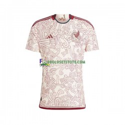 Mexico Trøje Udebane World Cup 2022 Kort ærmer ,Mænd