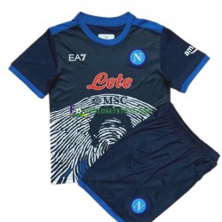 Napoli Trøje Special 2 Hjemmebane 2021-2022 Kort ærmer ,Børn Fodboldsæt