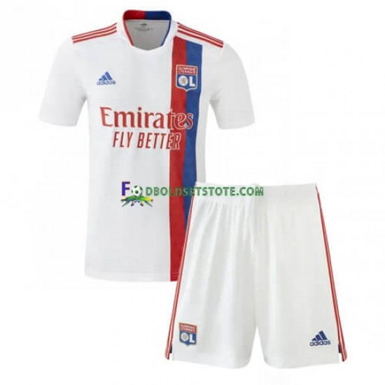 2022-2023 Olympique Lyon Trøje Hjemmebane Kort ærmer ,Børn Fodboldsæt 2022-2023 Olympique Lyon Trøje Hjemmebane Kort ærmer ,Børn Fodboldsæt
