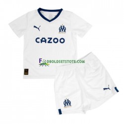 2022-2023 Olympique de Marseille Trøje Hjemmebane Kort ærmer ,Børn Fodboldsæt