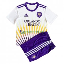 2022-2023 Trøje Orlando City Udebane Kort ærmer ,Børn Fodboldsæt