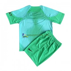 2022-2023 Paris Saint-Germain Trøje Målmand Hjemmebane Kort ærmer ,Børn Fodboldsæt