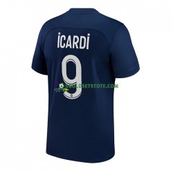 2022-2023 Paris Saint-Germain Trøje Icardi 9 Hjemmebane Kort ærmer ,Mænd