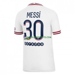 Paris Saint-Germain Trøje Lionel Messi 30 4. Valg 2021-2022 Kort ærmer ,Mænd