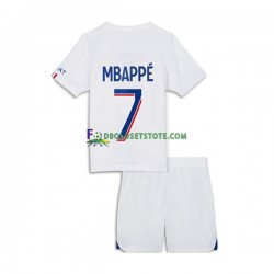 2022-2023 Paris Saint-Germain Trøje Mbappé 7 3. Valg Kort ærmer ,Børn Fodboldsæt