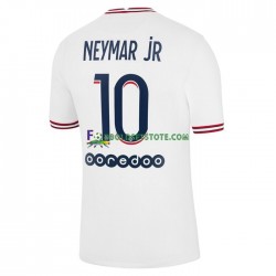 Paris Saint-Germain Trøje Neymar Jr 10 4. Valg 2021-2022 Kort ærmer ,Mænd