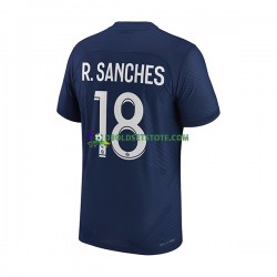 2022-2023 Paris Saint-Germain Trøje R.Sanches 18 Hjemmebane Kort ærmer ,Mænd