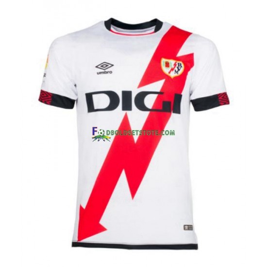 Rayo Vallecano Trøje Hjemmebane 2021-2022 Kort ærmer ,Mænd