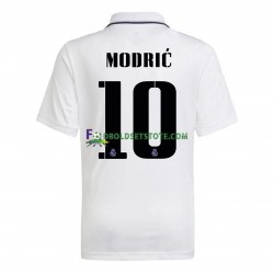 2022-2023 Real Madrid Trøje Modrić 10 Hjemmebane Kort ærmer ,Mænd