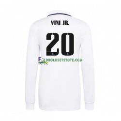 2022-2023 Real Madrid Trøje Vinicius Junior 20 Hjemmebane Lange ærmer ,Mænd