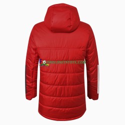 Sao Paulo Rød Jakke Hætteklædte Vinter ,Mænd