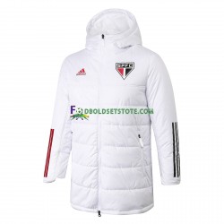 Sao Paulo Hvid Jakke Hætteklædte Vinter ,Mænd