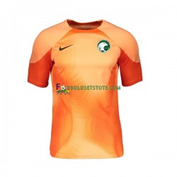 Saudi-Arabien Trøje Målmand Udebane World Cup 2022 Kort ærmer ,Mænd