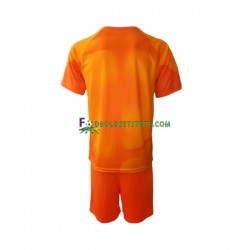 Saudi-Arabien Trøje Målmand Udebane World Cup 2022 Kort ærmer ,Børn Fodboldsæt