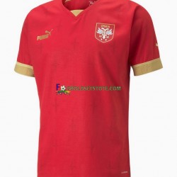 Serbien Trøje Hjemmebane World Cup 2022 Kort ærmer ,Mænd