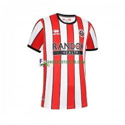 2022-2023 Sheffield United Trøje Hjemmebane Kort ærmer ,Mænd