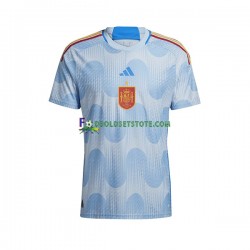 Spanien Trøje Udebane World Cup 2022 Kort ærmer ,Mænd