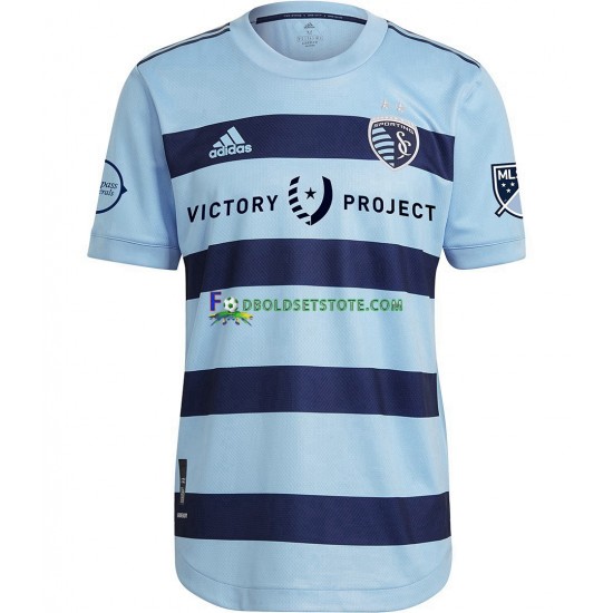 Sporting Kansas City Trøje Hjemmebane 2022 Kort ærmer ,Mænd Sporting Kansas City Trøje Hjemmebane 2022 Kort ærmer ,Mænd