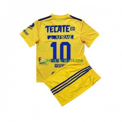 2022-2023 Tigres UANL Trøje Andre-Pierre Gignac 10 Hjemmebane Kort ærmer ,Børn Fodboldsæt