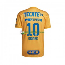 2022-2023 Tigres UANL Trøje Andre-Pierre Gignac 10 Hjemmebane Kort ærmer ,Mænd