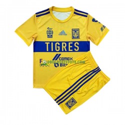 2022-2023 Trøje Tigres UNAL Hjemmebane Kort ærmer ,Børn Fodboldsæt