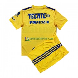 2022-2023 Trøje Tigres UNAL Hjemmebane Kort ærmer ,Børn Fodboldsæt